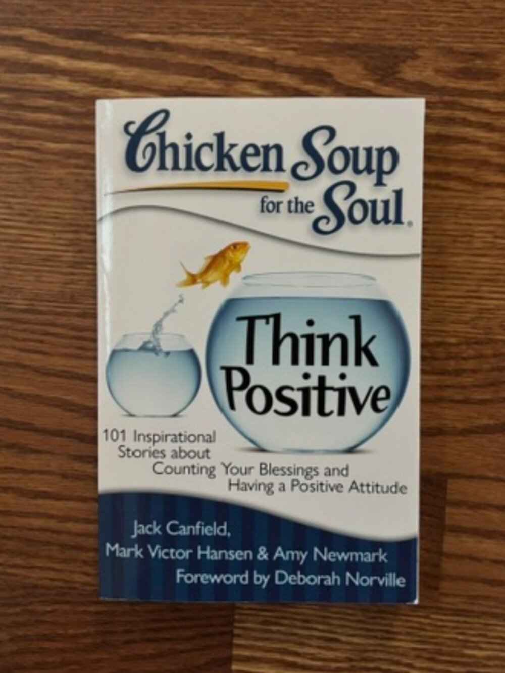 Chicken Soup for the Soul Think Positive Book NWOT